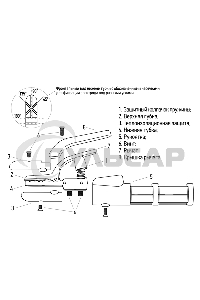 Держатель электрода Rexant 300 А Italian type