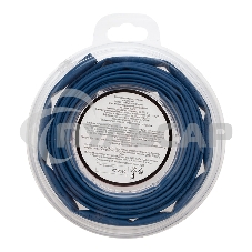 Трубка термоусаживаемая 6.0/3.0мм синяя. ролик 2.44м Rexant 29-0035