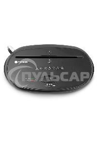 Уничтожитель документов ГЕЛЕОС УМ24-4, DIN P-4 (4 ур-нь секр.), фрагмент 3,9х38мм, 17 лист (70г/м2), CD/пл.карты/скрепки/скобы, 24 литра