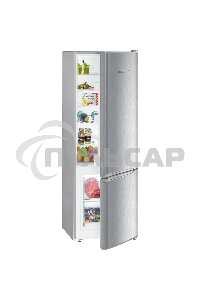 Холодильник Liebherr CUELE 2831-26 001 серебристый двухкамерный 219/53л морозилка снизу