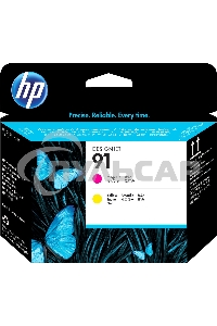 Картридж струйный HP №91 C9461A пурпурный/желтый печатающая головка для HP DJ Z6100