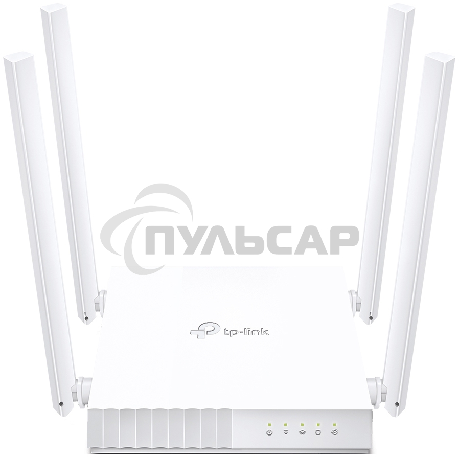 Роутер беспроводной TP-Link Archer C24 AC750 10/100BASE-TX белый