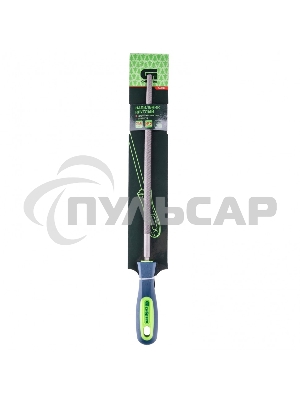 Напильник СИБРТЕХ, 250 мм круглый, двухкомпонентная рукоятка, №2 16130