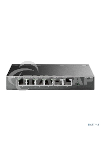 Коммутатор TP-Link 4-port 10/100Mbps Unmanaged PoE+ Switch with 2 10/100Mbps uplink ports, meta case, desktop mount, 4 802.3af/at compliant PoE+ port, 2 10/100Mbps uplink ports, DIP switches for Extend mode, Isolation mode and Priority mode, up to 250m Po