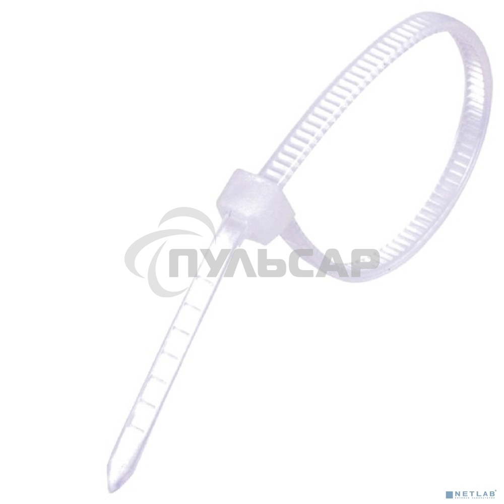 Стяжка нейлоновая Exegate EX253855RUS неоткрывающаяся CV-300W, 300мм, упак. 100шт белый