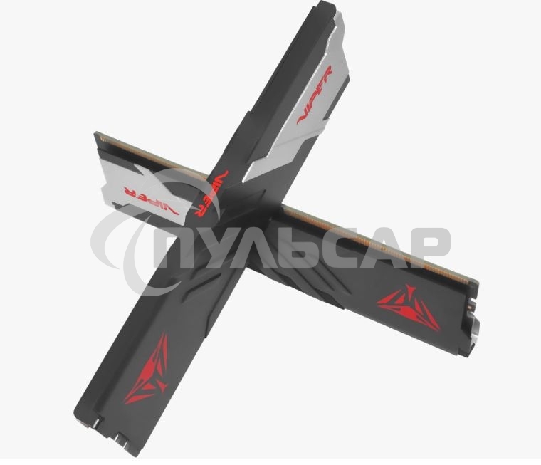 Оперативная память Patriot Viper Venom, DDR5, 32Gb (2x16Gb), 7200MHz, CL34, DIMM, с радиатором, черный