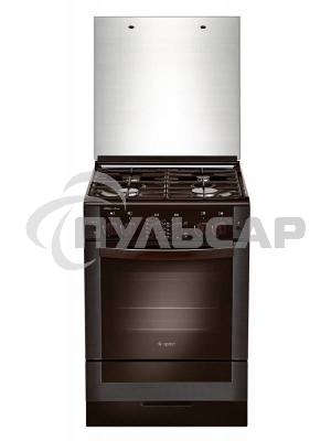 Плита газовая Gefest ПГ 6300-02 0047 коричневый, конфорок 4 шт, духовка 52 л, 60 см x 85 см x 60 см