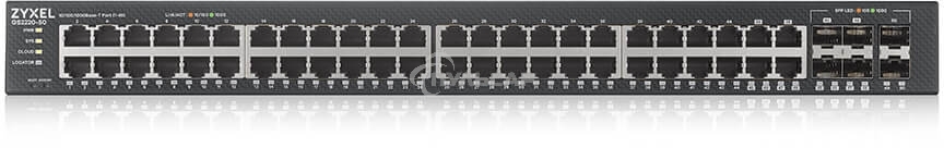 Гибридный L2 коммутатор Zyxel NebulaFlex Pro GS2210-50, rack 19