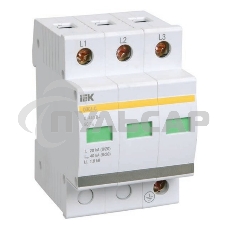 Ограничитель перенапряжения ОПС1-C 3P ИЭК MOP20-3-C