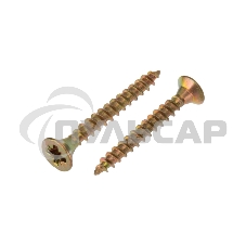 Саморез универсальный KRANZ 3х25 желтый цинк, пакет (1000 шт/уп)