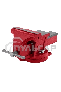 Тиски слесарные Matrix, 200 мм, поворотные, с наковальней