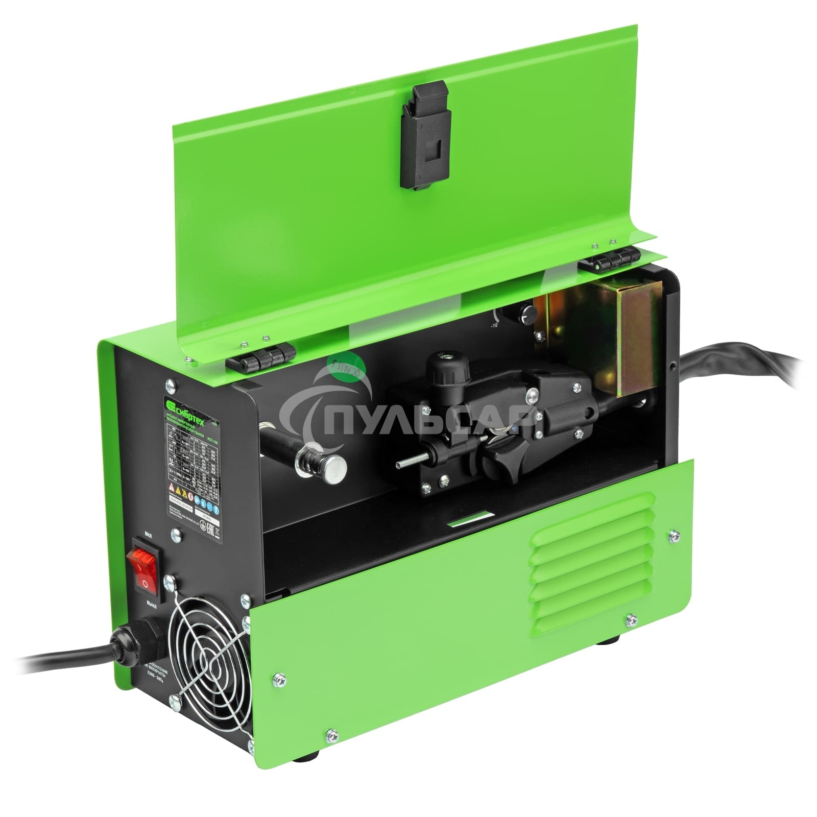 Аппарат инвертор. полуавтомат. сварки ИСП-140, 140 А, ПВ 60% Сибртех