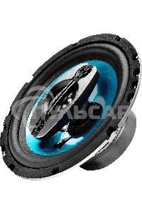 Колонки автомобильные Ural Бирюза АС-Б1647, 140Вт, 92дБ, 4Ом, 16.5см, (6 1/2дюйм), 2шт, коаксиальные, четырехполосные