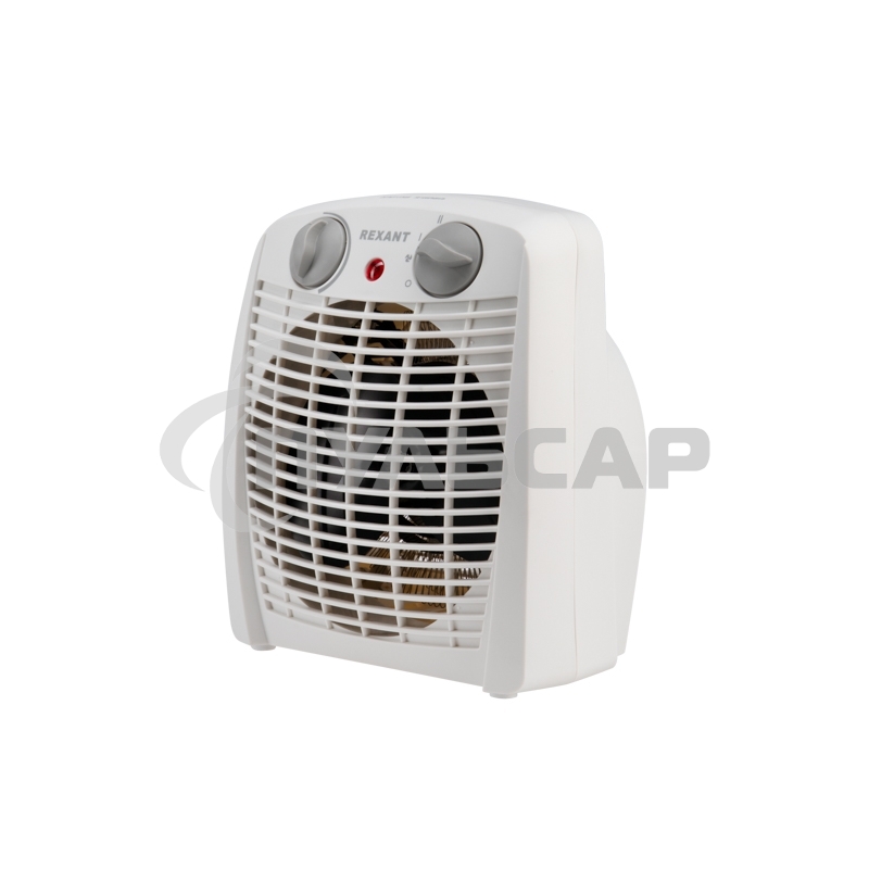 Тепловентилятор Rexant 60-0033, белый, 2000 Вт, 20 м2, термостат