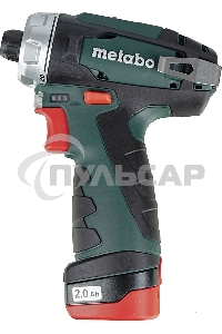 Дрель-шуруповерт Metabo PowerMaxx BS 600984000, Аккумуляторный, 10,8В, 2 АКБ