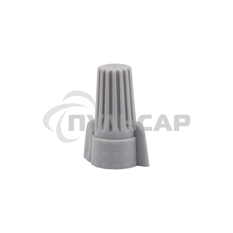 Соединительный изолирующий зажим Rexant с лепестками СИЗ-15 ø 14,9 мм (0,75-10 мм²), серый (50 шт./уп.)