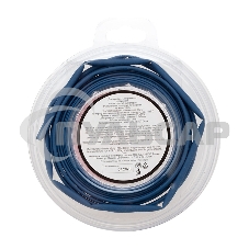 Трубка термоусаживаемая 3.0/1.5мм синяя. ролик 2.44м Rexant 29-0005