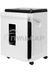 Шредер ГЕЛЕОС УМ26-4, (DIN P-4), фрагмент 3,9х35мм, 14-17 лист (70г/м2), CD/пл.карты/скрепки/скобы, 26 литров