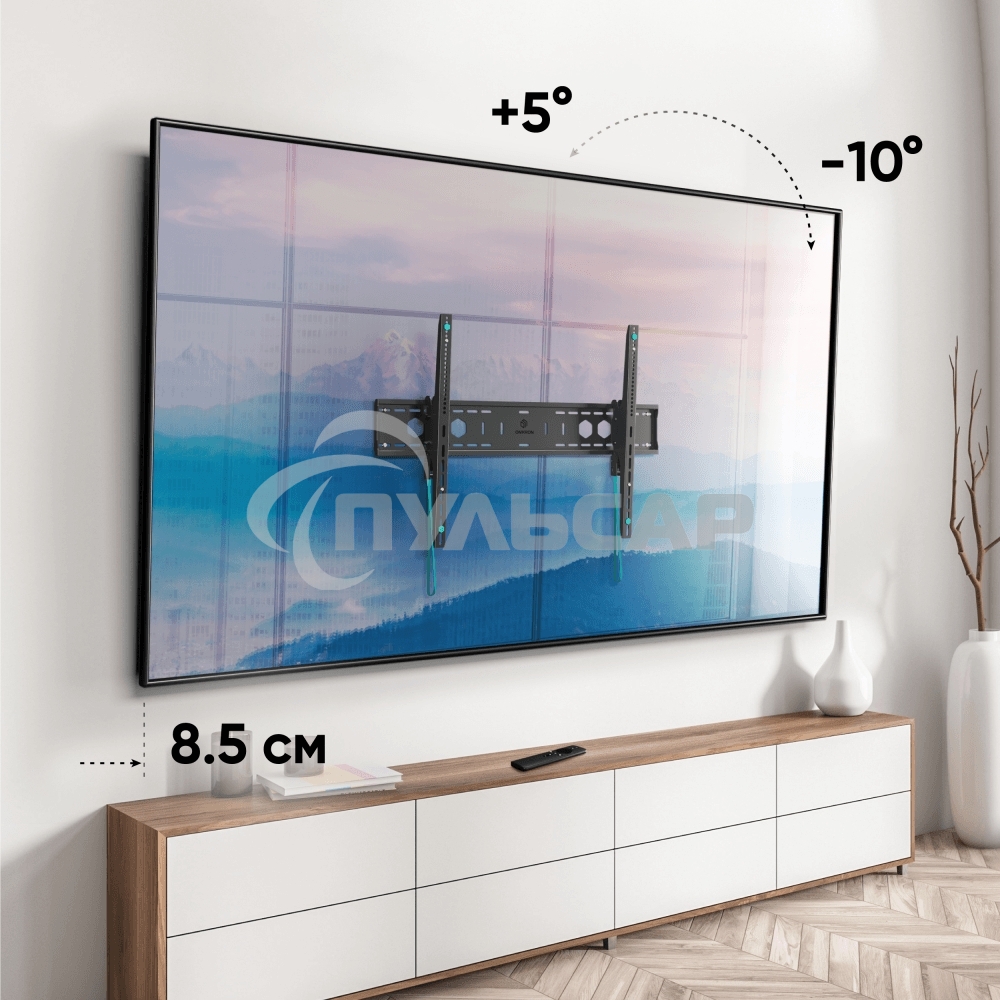 Кронштейн для телевизора ONKRON UT12 черный 60