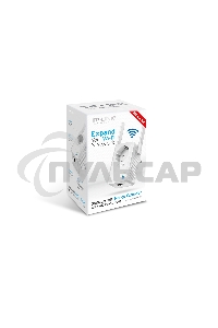 Сетевой адаптер TP-Link SOHO TL-WA860RE 300Mbps Wireless N Wall Plugged Range Extender with AC Passthrough, QCA(Atheros), 2T2R, 2.4GHz, 802.11b/g/n, 1 10/100Mbps LAN port, Range Extender button, Range Extender mode, suppo поставляется без кабеля RJ-45