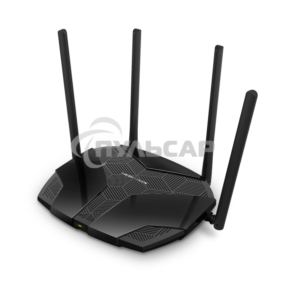 Роутер Mercusys MR70X AX1800 Dual-Band WiFi 6 Router, 574 Mbps at 2.4 GHz + 1201 Mbps at 5 GHz,4× Fixed External Antennas, 3× Gigabit LAN Ports, 1× Gigabit WAN Port, 1024-QAM, OFDMA, Router/Access Point Mode, MU-MIMO, WPA3, TWT, BSS Color
