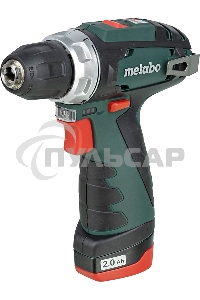 Дрель-шуруповерт Metabo PowerMaxx BS 600984000, Аккумуляторный, 10,8В, 2 АКБ