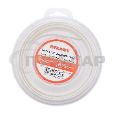 Трубка термоусаживаемая 10.0/5.0мм бел. ролик 2.44м Rexant 29-0051