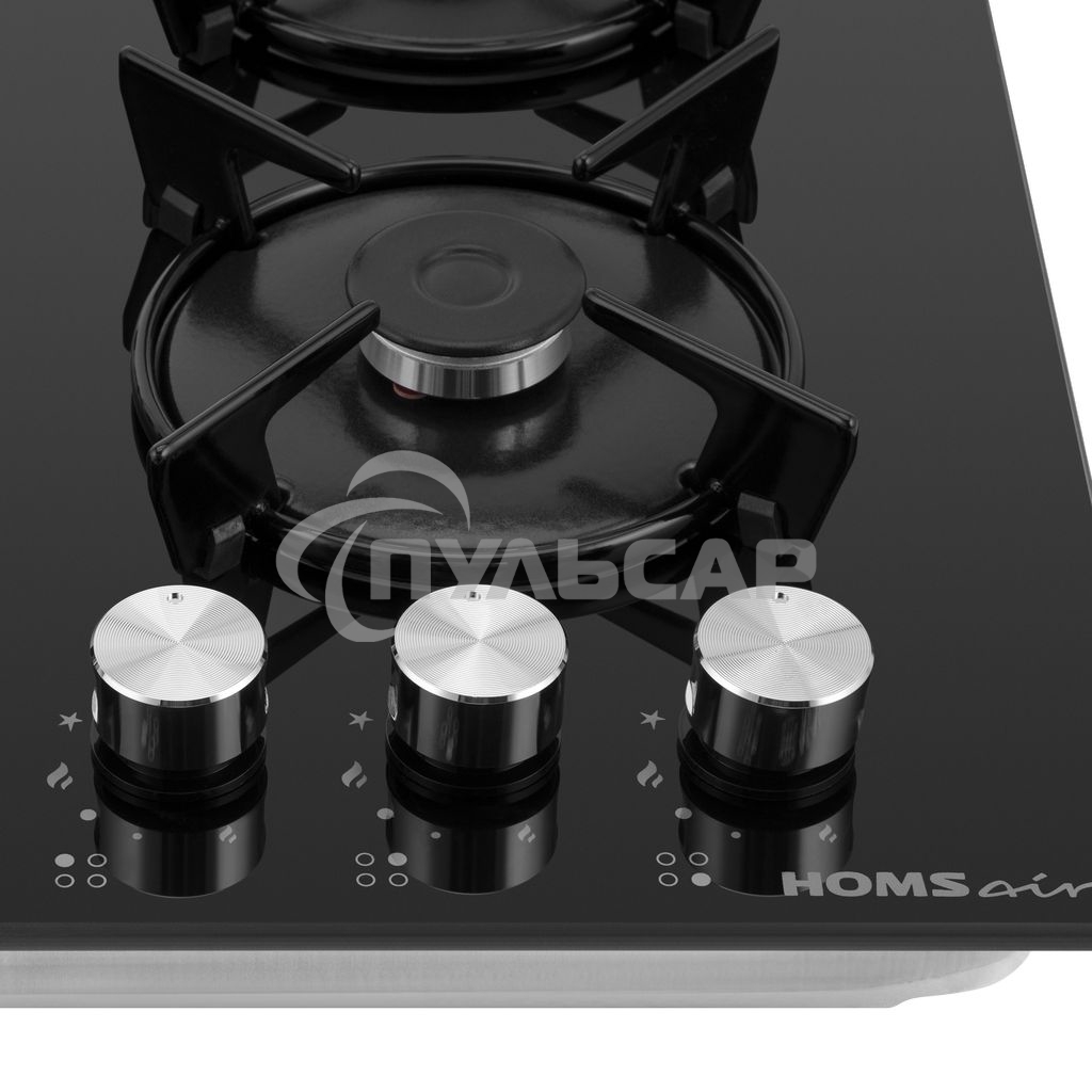 Газовая варочная панель HOMSair HGG641EBK