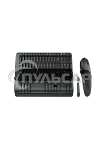 Комплект клавиатура + мышь Logitech MK220 клав:черный мышь:черный USB беспроводная