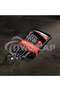 Набор ключей комбинированных Matrix, трещоточных шарнирных 6шт