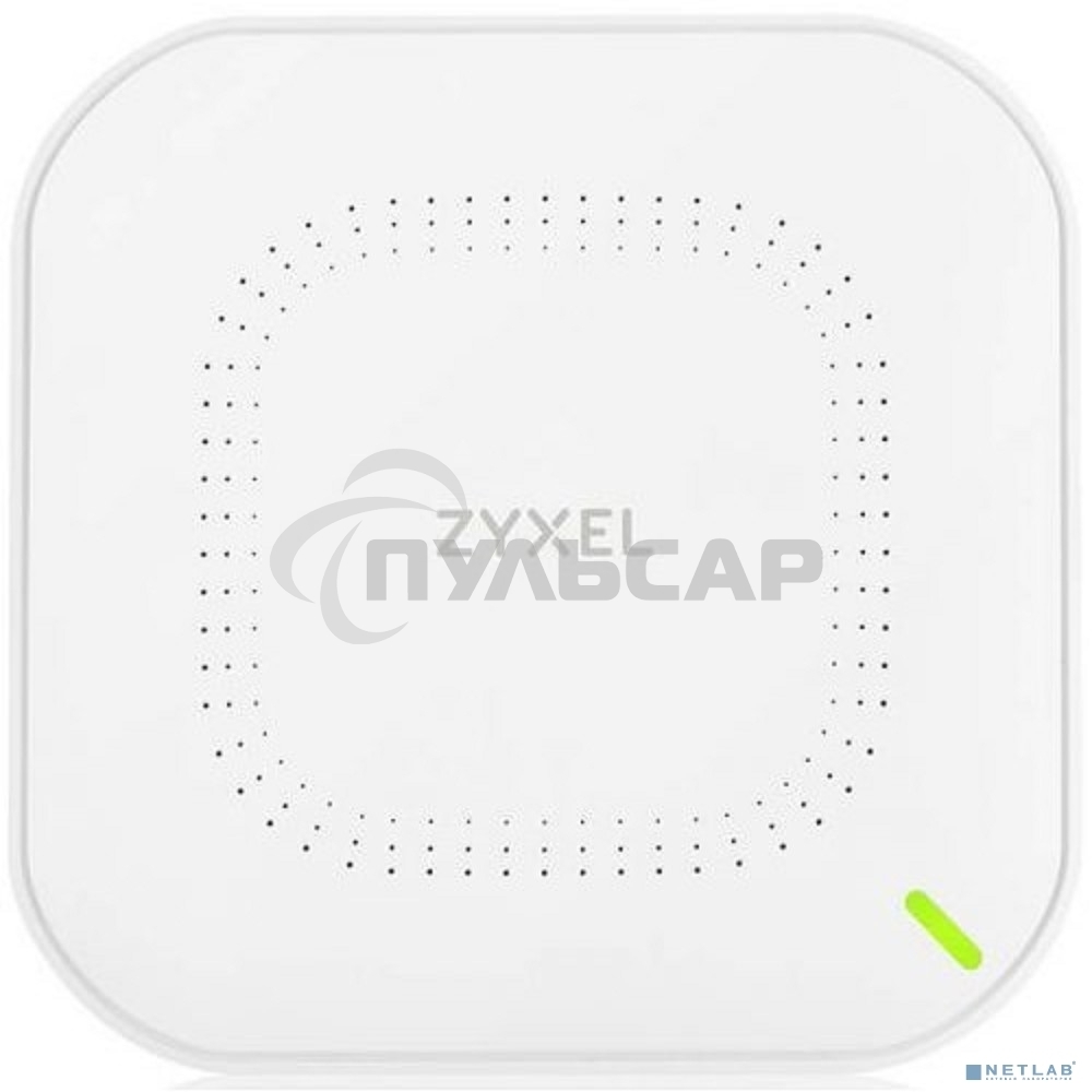 Гибридная точка доступа Zyxel NebulaFlex NWA50AX, WiFi 6, 802.11a/b/g/n/ac/ax (2,4 и 5 ГГц), MU-MIMO, антенны 2x2, до 575+1200 Мбит/с, 1xLAN GE, PoE, без поддержки Captive portal и WPA-Enterprise, защ