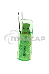 Флешка USB Silicon Power R/W 32 Gb Helios 101 SP032 Gb,UF2101V1N USB 2.0 зеленый