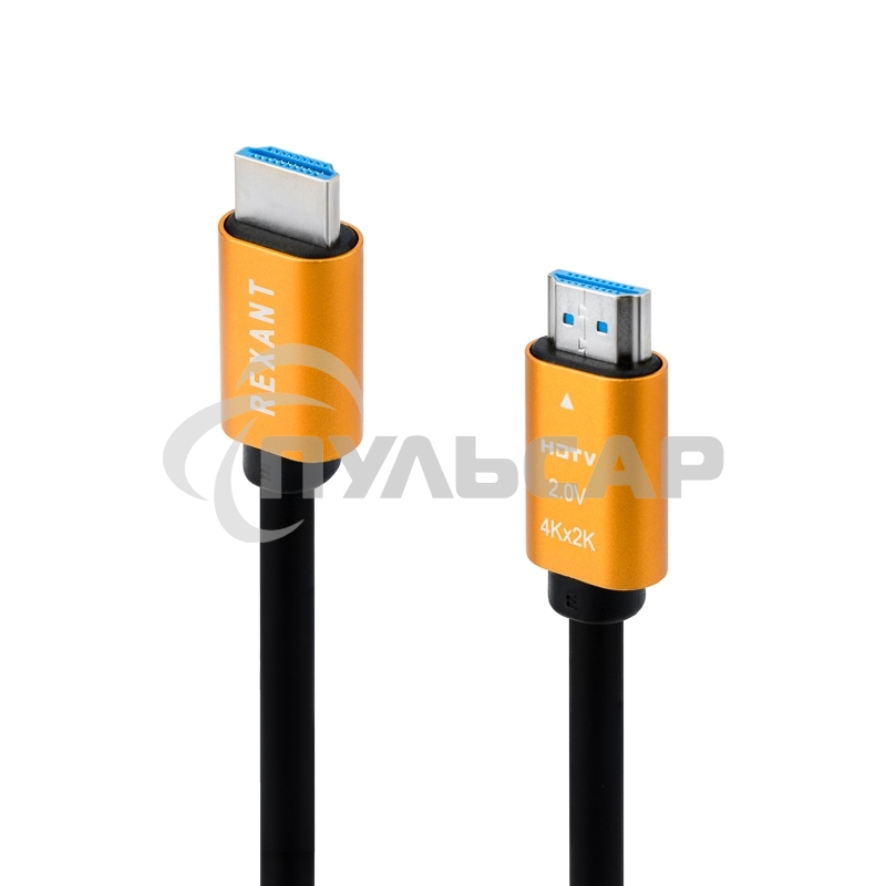 Кабель Rexant HDMI - HDMI 2.0 длина 3 метра (GOLD)