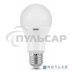 Лампа cветодиодная Gauss LED Elementary Арт. 23229A60 20W E27 4100K 1/10/40 груша