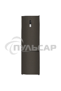 Холодильник Maunfeld MFF200NFSB10 Inverter черный двухкамерный 271/106 л морозилка снизу, NoFrost