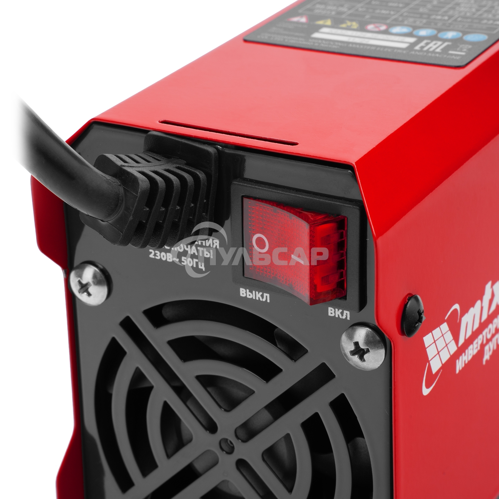 Инверторный аппарат дуговой сварки MMA-180BS, 180 А, ПВ 60% MTX