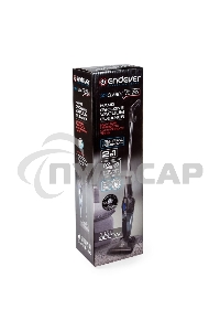 Пылесос вертикальный Endever VC-286 серый, питание от сети, 100 Вт, уборка сухая, пылесборник 1.9 л