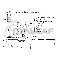 Держатель электрода Rexant 300 А American type