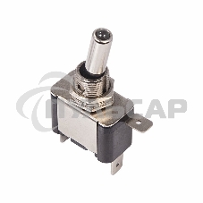 Тумблер 12V 25А (3c) ON-OFF однополюсныйс синей LED подсветкойRexant