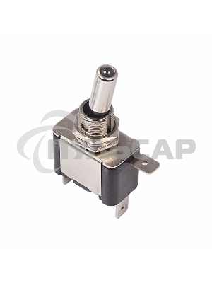 Тумблер 12V 25А (3c) ON-OFF однополюсныйс синей LED подсветкойRexant