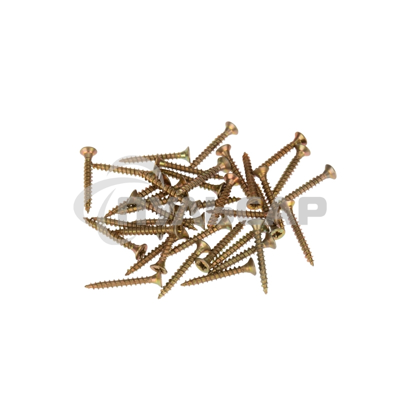 Саморез универсальный KRANZ 3х25 желтый цинк, пакет (1000 шт/уп)