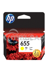 Картридж струйный HP 655 CZ112AE желтый для HP DJ IA 3525/4615/4625/5525/6525 (600стр.)