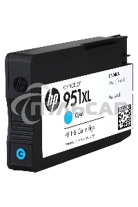 Картридж струйный HP 951XL CN046AE голубой для HP OJ Pro 8100/8600 (1500стр.)