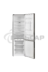 Холодильник Maunfeld MFF200NFSB10 Inverter черный двухкамерный 271/106 л морозилка снизу, NoFrost