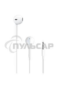 Гарнитура Apple EarPods MNHF2ZM/A белый