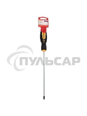 Отвертка крестовая PH 1х200 мм, двухкомпонентная рукоятка Rexant