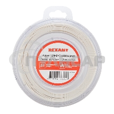 Трубка термоусаживаемая 8.0/4.0мм бел. ролик 2.44м Rexant 29-0041