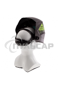 Щиток Сибртех защитный лицевой маска сварщика с автозатемнением Ф1, коробка 89176