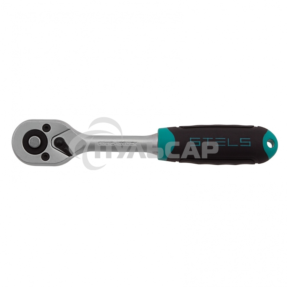 Набор головок STELS 14125 набор торцевых головок 1/4'' головки 4 - 13мм с трещот. ключом crv 11пр.