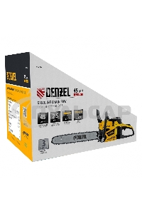 Пила цепная бензиновая DS-4516, шина 40 см, 45см3, 2,5 л.с., шаг 0,325, паз 1,5 мм, 64 зв Denzel